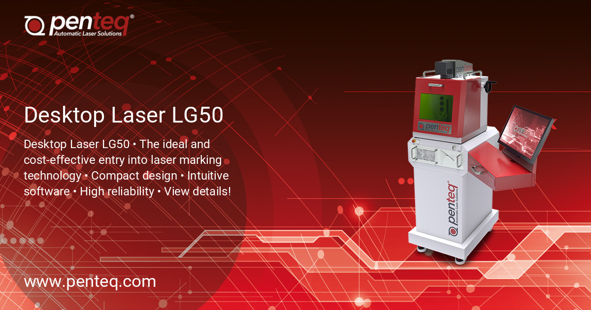 Desktop Laser LG50 The Ideal Entry-Level Table-Top Laser - penteq.com