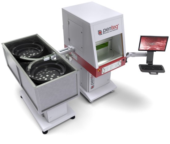 LG200 RT with vibratory feeder