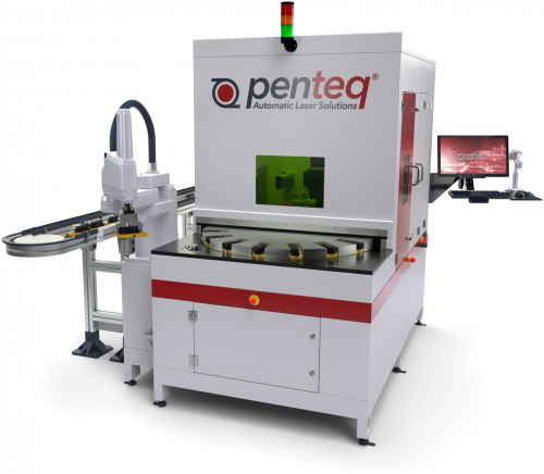 Rundtakt-Laseranlage