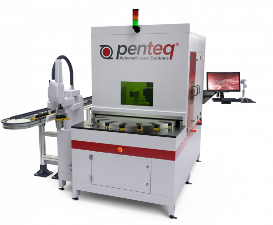 Rundtakt-Laseranlage