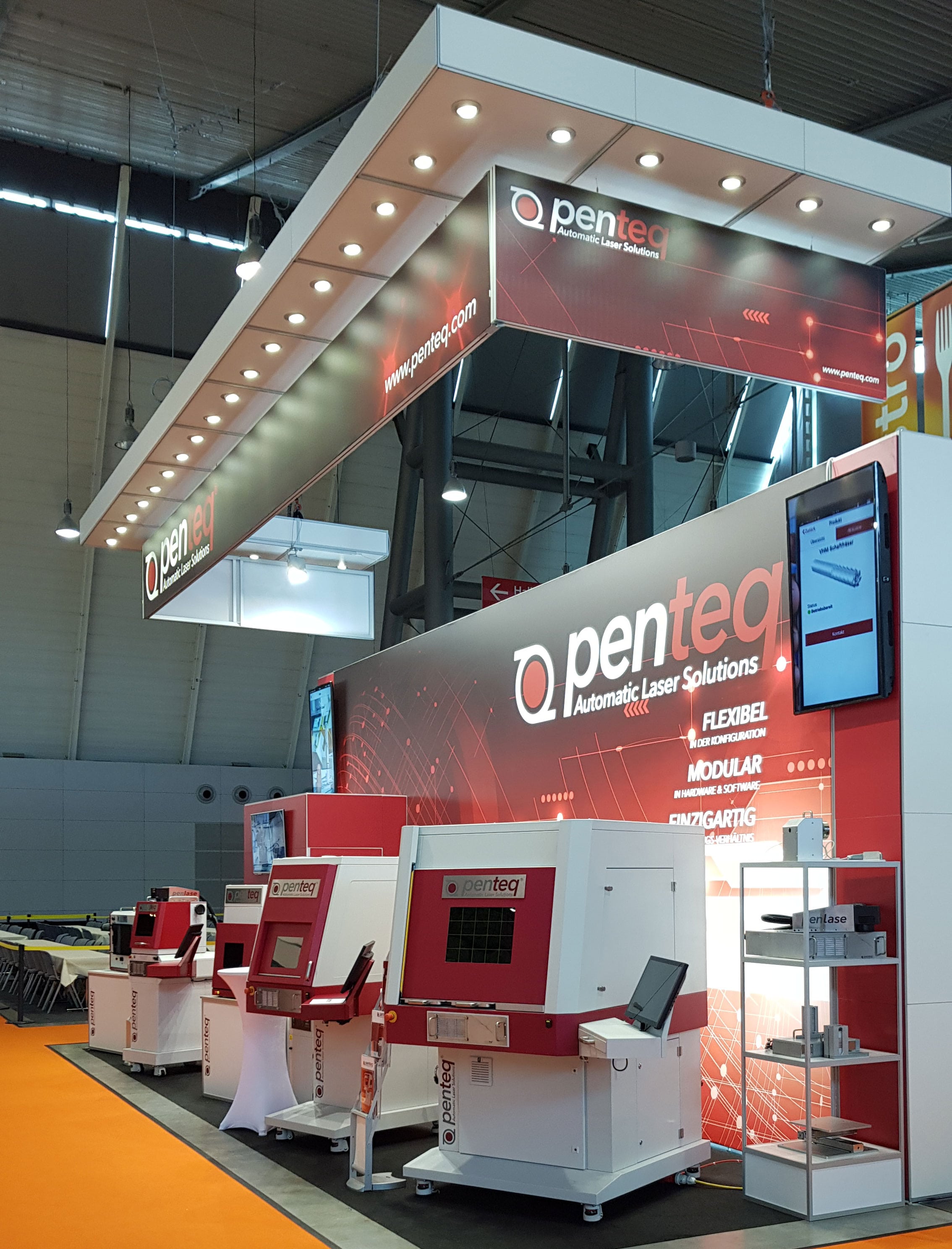 Penteq stand sur le LASYS 2018